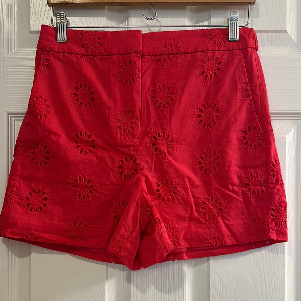 Bright pink Eyelet Women's Shorts